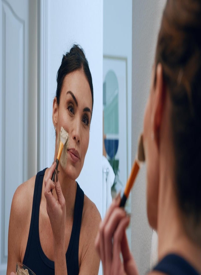 اميش فارمز قناع طيني للوجه من مزارع أميش مع طين البنتونيت الكالسيوم الطبيعي بالكامل للبشرة الدهنية | قناع طيني للوجه والجسم للنساء والرجال | 16 أونصة لكل عبوة | صنع في الولايات المتحدة الأمريكية - Image 4